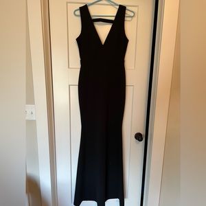 Formal black Windsor dress